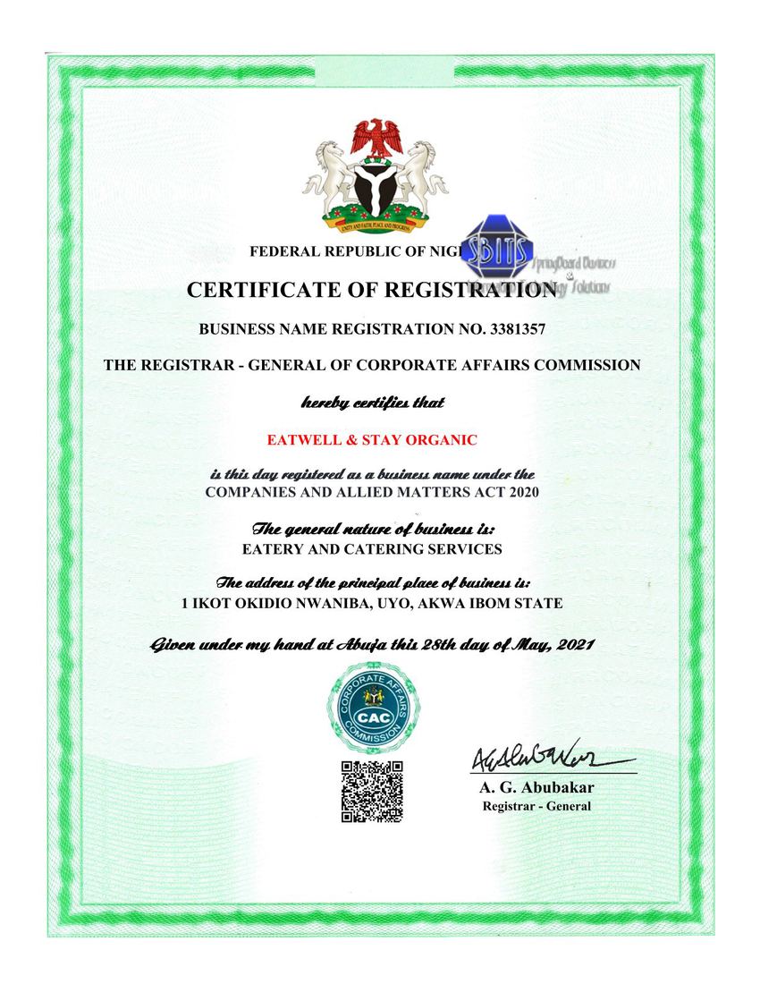 CAC registration work - Mon Jul 19 16 20 01 WAT 2021